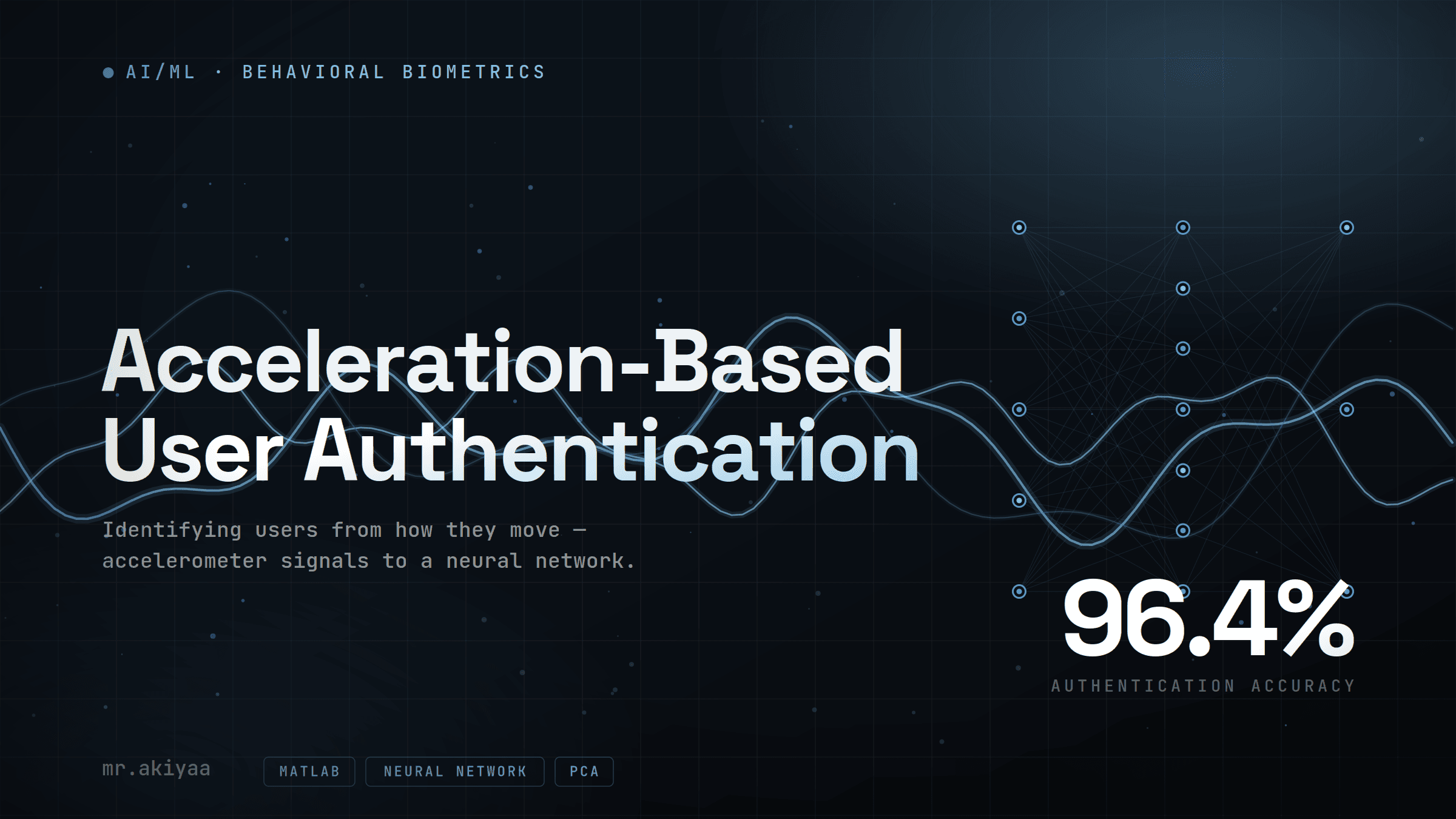 Acceleration-Based User Authentication cover image