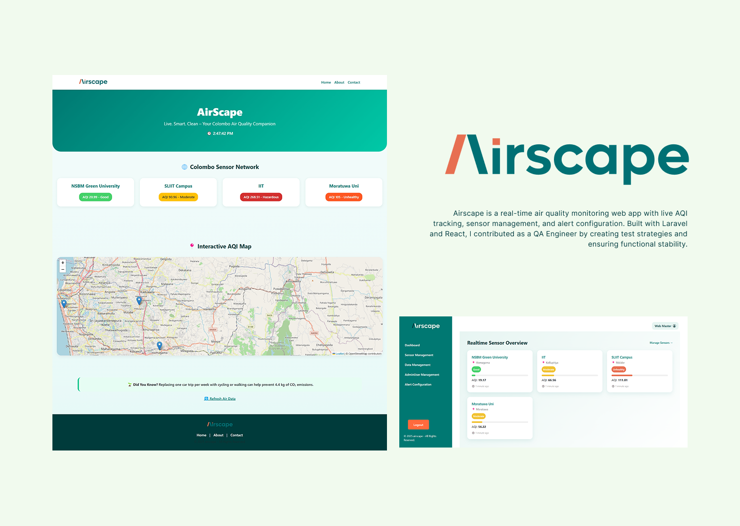 Airscape Web App